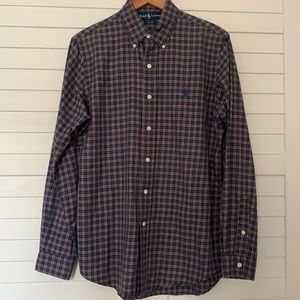 Tartan plaid sport shirt by Ralph Lauren